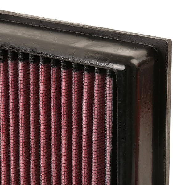 K&N Engine Air Filter: Replacement Car Air Filter, Reusable, Clean Every 75,000 Miles, Washable, Premium: Compatible with 2015-2019 VOLKSWAGEN/AUDI (Arteon, Tiguan II, Passat, RS3, TT RS), 33-3036
