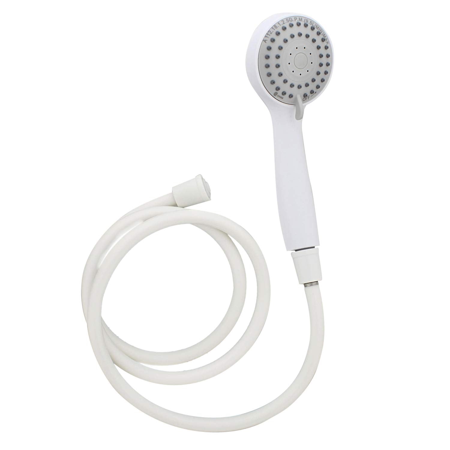Deluxe Upgraded Empire Faucets CRD-UP-APS70W 3-Function Personal Shower Hose Kit - White