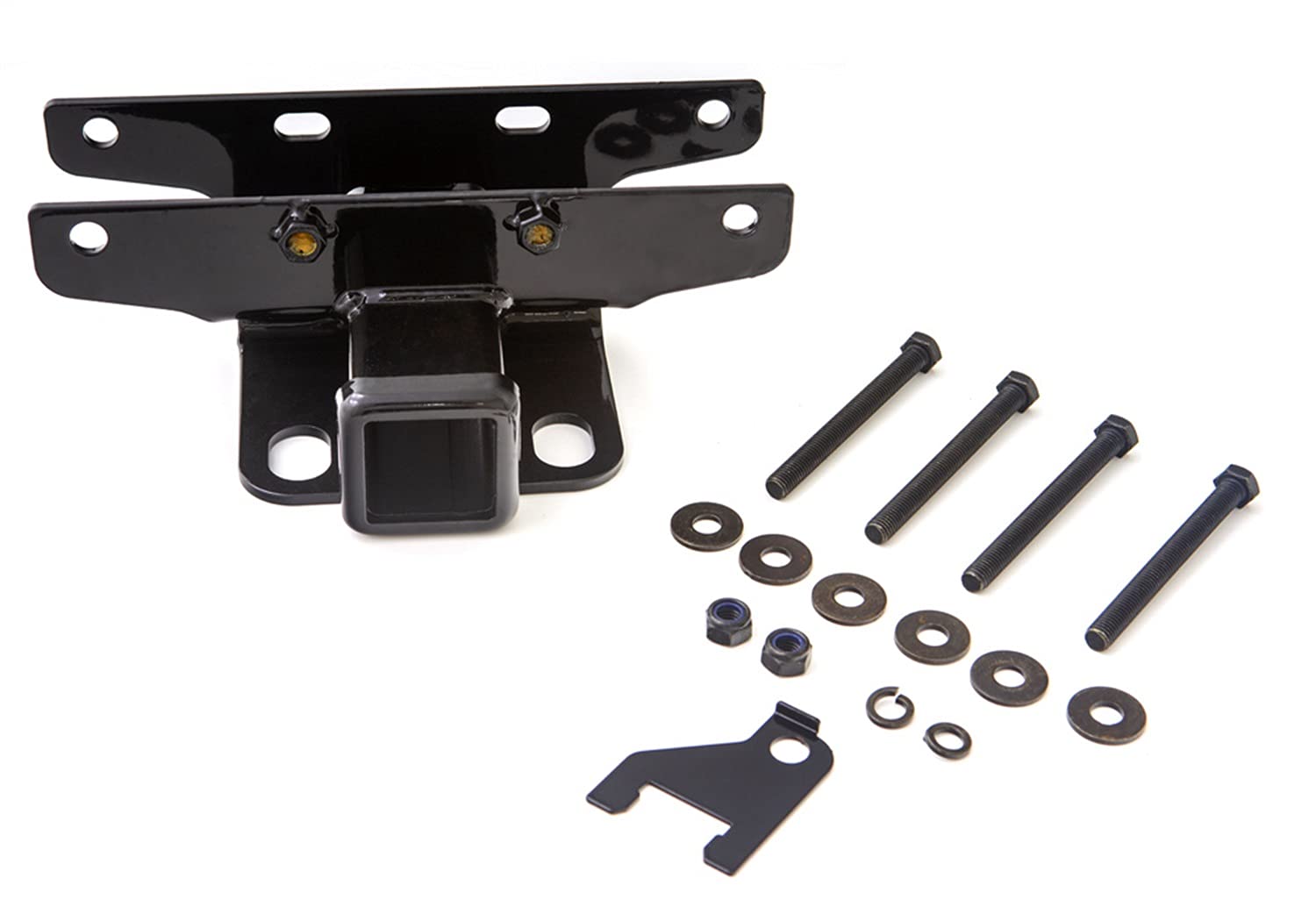 Recovery Trailer Hitch RAMPAGE PRODUCTS for Jeep Wrangler JK/JL | Black, Steel | 86628 | Fits 2007-2018 Jeep Wrangler JK / 2018-2025 Jeep Wrangler JL