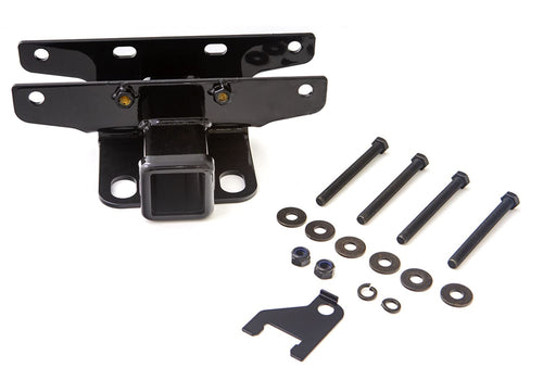 Recovery Trailer Hitch RAMPAGE PRODUCTS for Jeep Wrangler JK/JL | Black, Steel | 86628 | Fits 2007-2018 Jeep Wrangler JK / 2018-2025 Jeep Wrangler JL