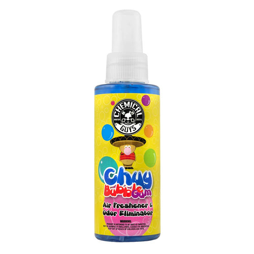 Chemical Guys Chuy AIR_221_04 Bubble Gum Premium Air Freshener and Oder Eliminator, Bubble Gum Scent (Great for Cars, Trucks, SUVs, RVs & More) 4 fl oz