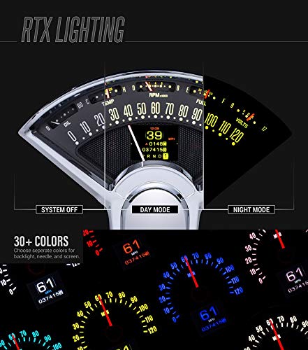 Dakota Digital RTX Instrument System Gauge Compatible with 1957 Chevy Car RTX-57C-X