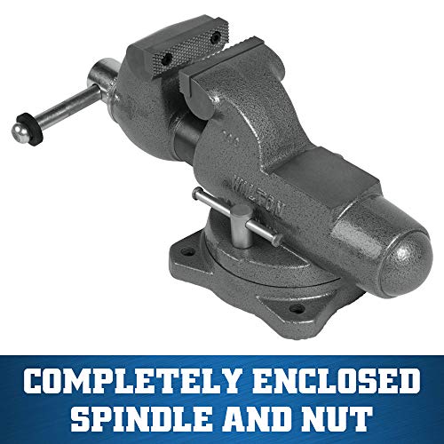 Wilton 3" Jaw Width Machinist Bench Vise, 4-3/4" Jaw Opening, 2-5/8" Throat (Model 300S)