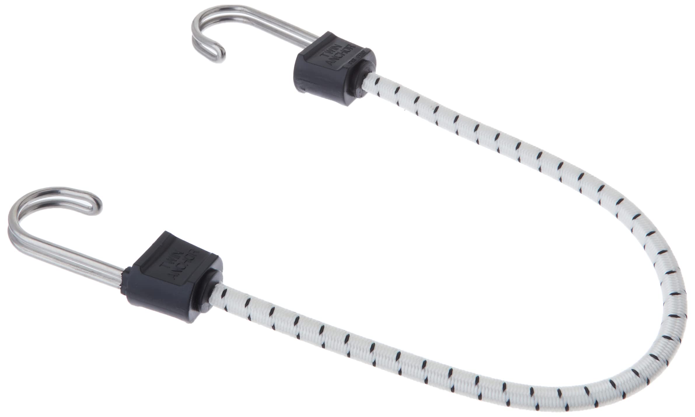 18” Marine Keeper Twin Anchor Bungee Cord - UV and Weather-Resistant
