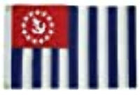 12" x 18" Sewn US Power Squadron Ensign