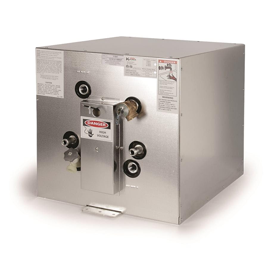 Kuuma Camco Manufacturing 11GalWH,120VFrHeatExch,Fr/BackMount,100 psi T&P, UL