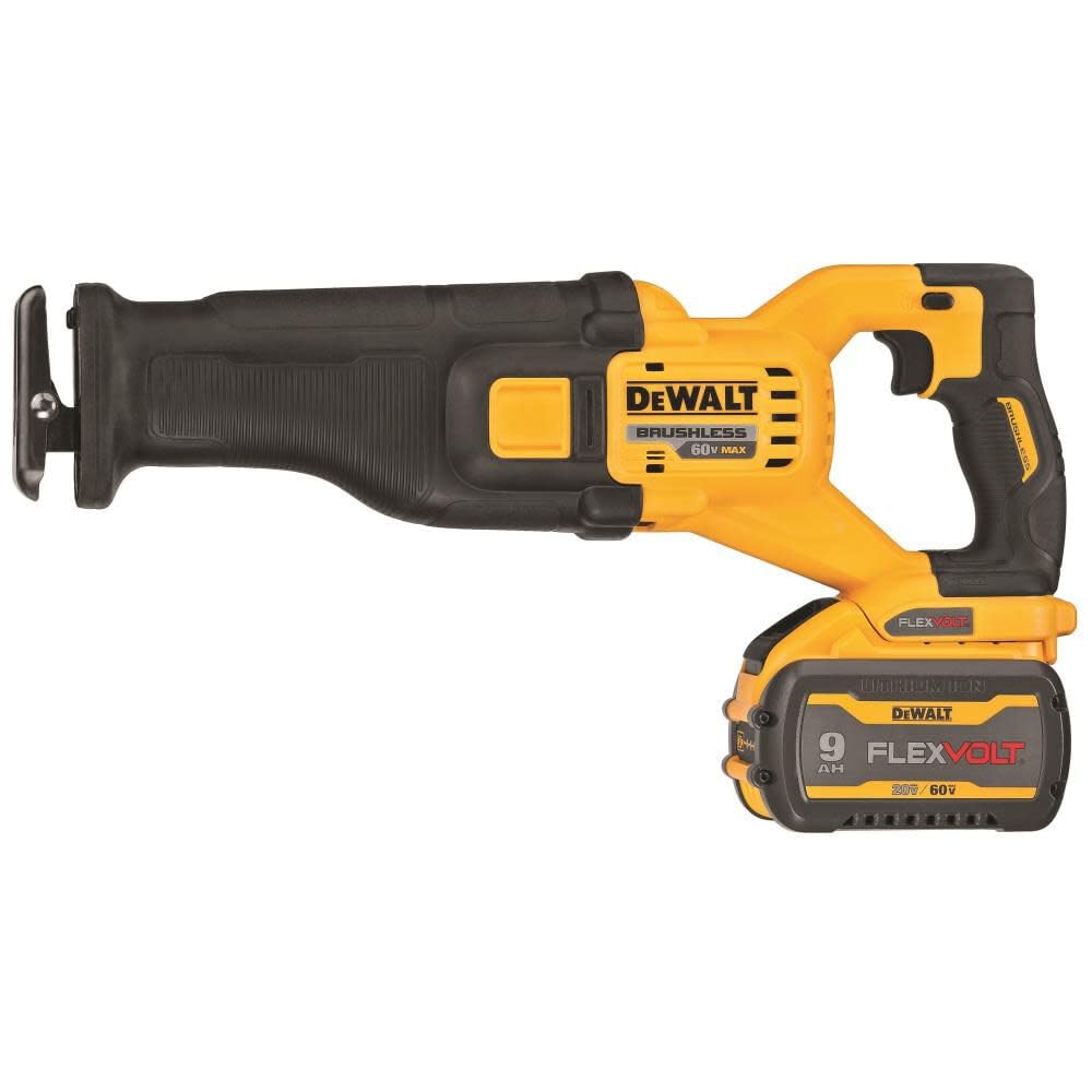 FLEXVOLT DEWALT 60V MAX* Reciprocating Saw, Cordless Kit (DCS389X1)