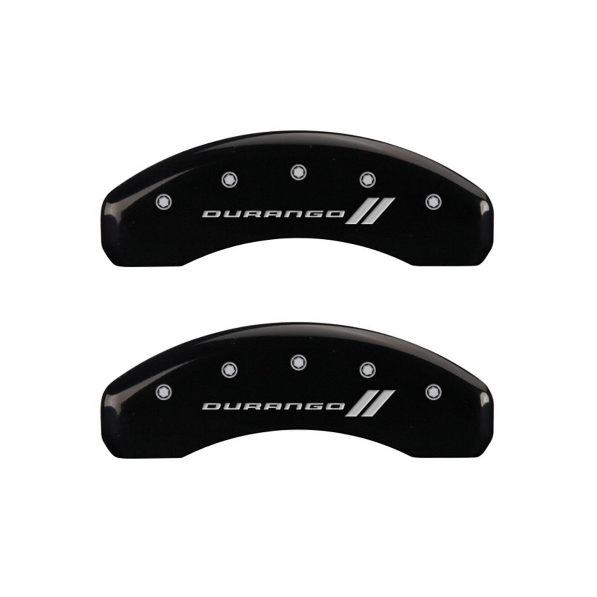 Durango MGP Caliper Covers 12043SDGOBK Black Caliper Covers - Engraved Front & Rear44; Set of 4