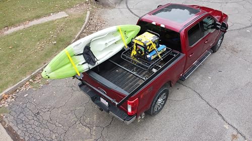 Traxions Universal New Versa-Rack 5-409 The Only Rack to Extend Your Truck Bed from 64" to 96" Including Clamps