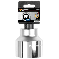 W34855 Performance Tool 3/4-Inch Drive 12-Point Standard Socket 55mm