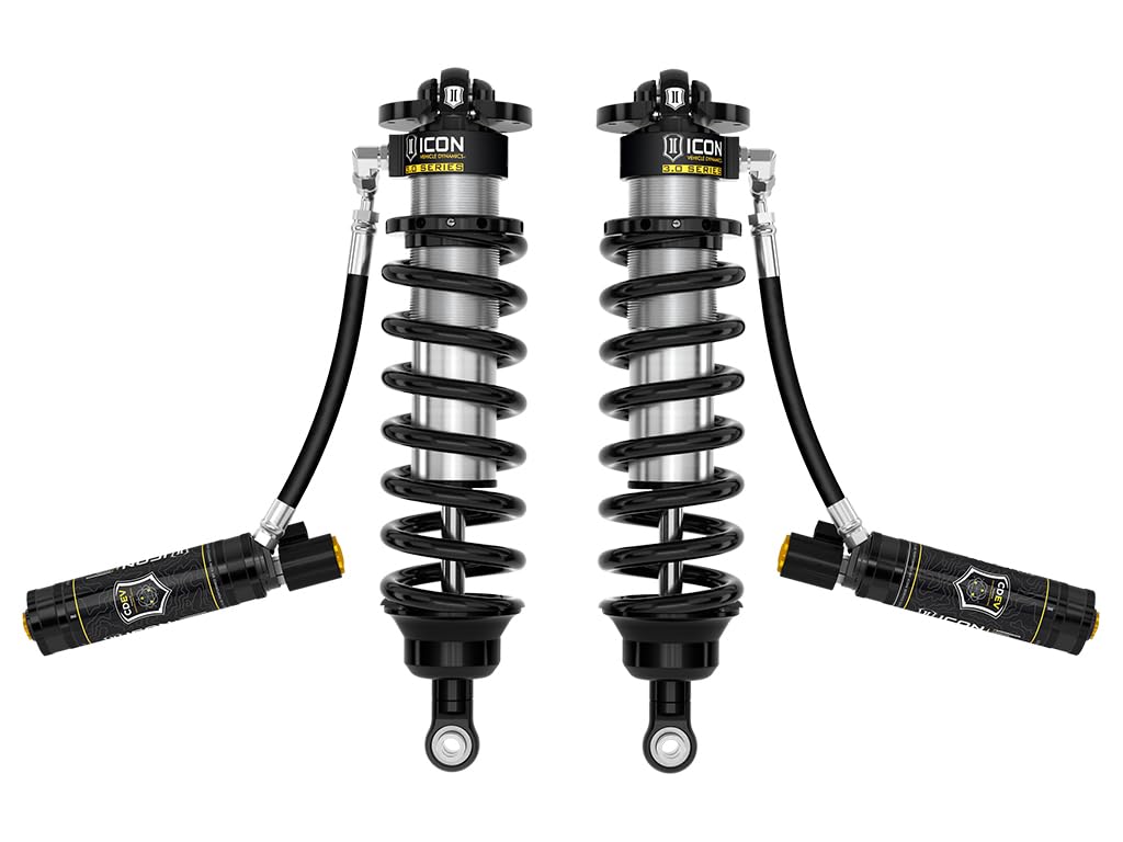 1.25-3.25" Lift ICON, 3.0 VS Coilover Kit w/CDEV, Pair, Compatible with 22-23 Toyotaa Tundra, 58775E