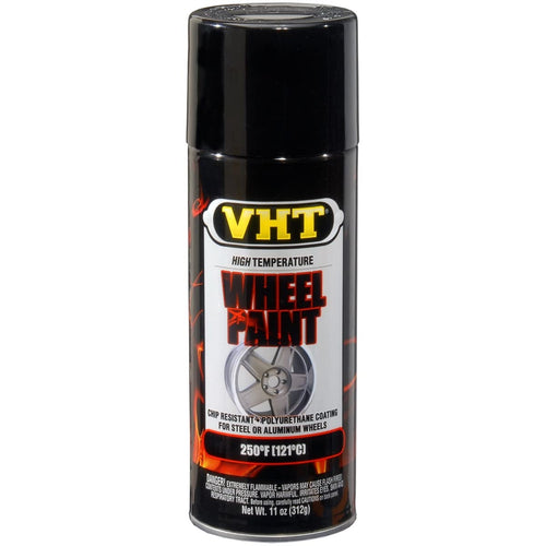 Gloss Black Spray Paint – VHT SP187 High Temperature Wheel Paint - 11 oz Aerosol Can