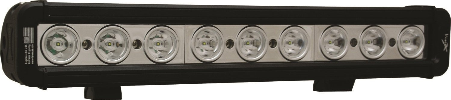 Xmitter Vision X Lighting 9118840 Low Profile Amber/Black 12" 3W Narrow LED Light Bar