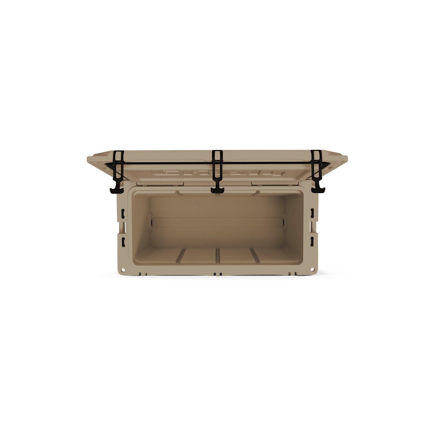 100 Cooler Grizzly | 100 qt Ice Chest Durable Rotomolded Insulated | Made in USA | Warranty for Life | For Beach Boat Camping Fishing Hunting | G100 | Tan