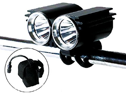 Race Sport 20Watt RS8026 Super Bright LED Headlight System - Mounts on Handles or Helmet