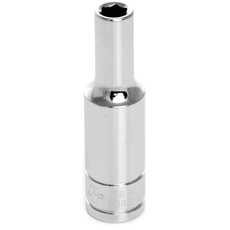 W38308 Performance Tool 6-Point Socket, 3/8-Inch Drive, 1/4