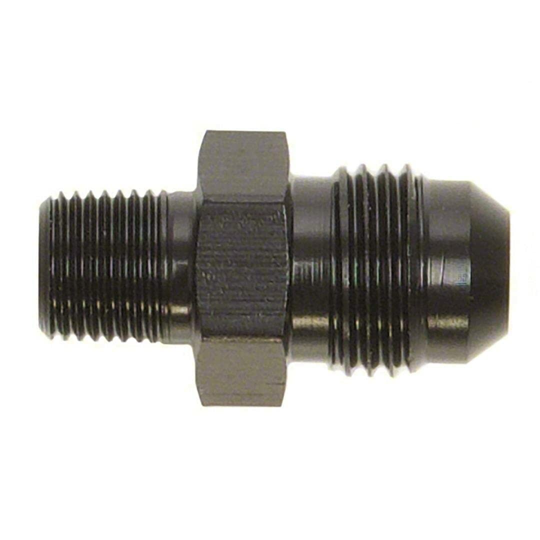 Blk St Fl To Pipe Adp -4an X1/4nptf