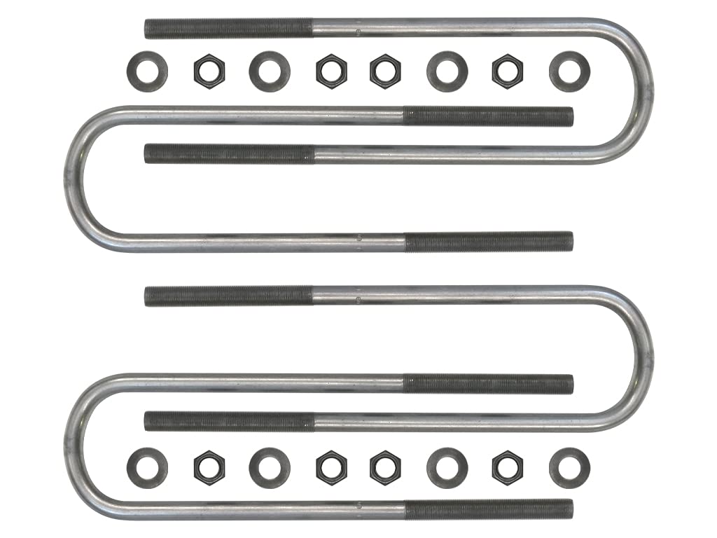 Rear ICON, 12 U-Bolt Kit, Compatible with 2011-Up Ford F250/F350 SD, 67004