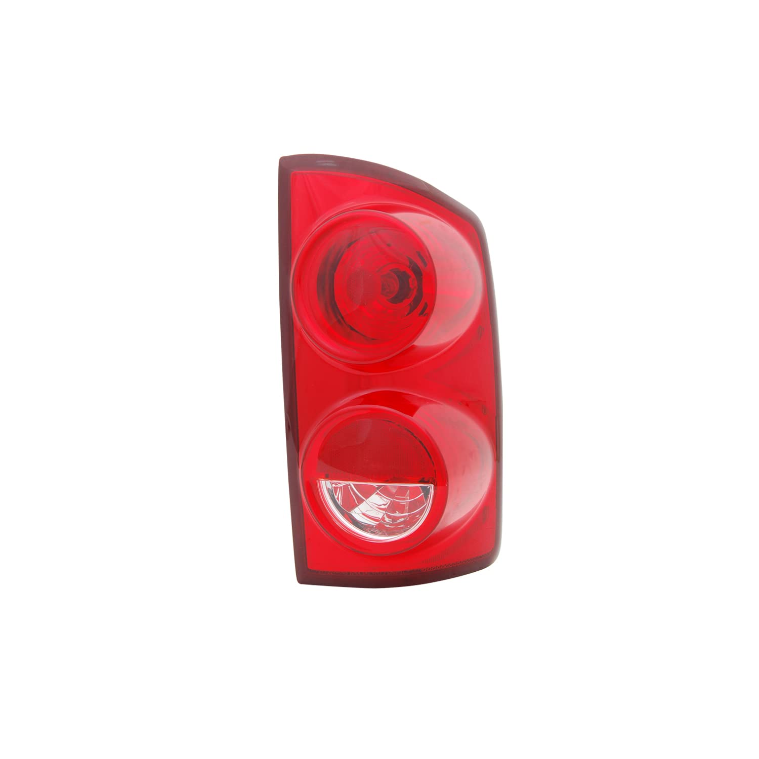Left TYC Tail Light Assembly Compatible with 2007-2008 Dodge Ram Pickup