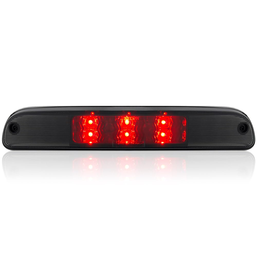 Fits 99-16 Super Duty & 95-03 Ranger & 01-05 Explorer Sport Trac RECON 3rd Brake Light with Ultra High Power LEDs with Sleek Smoked Lens