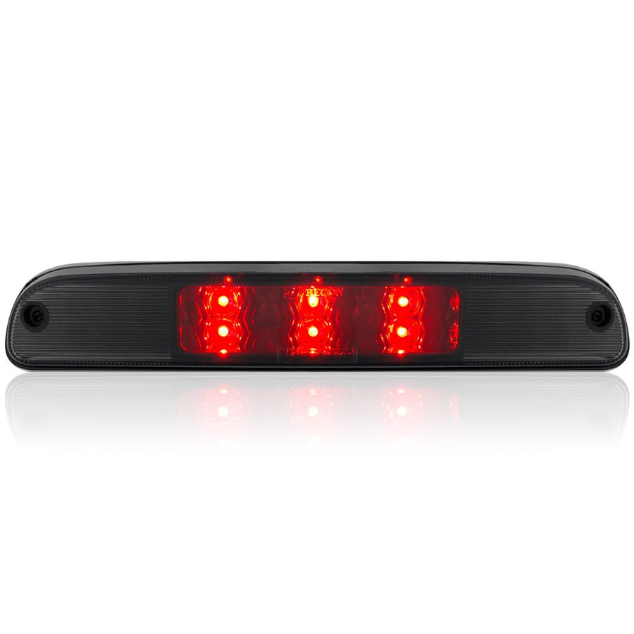 Fits 99-16 Super Duty & 95-03 Ranger & 01-05 Explorer Sport Trac RECON 3rd Brake Light with Ultra High Power LEDs with Sleek Smoked Lens