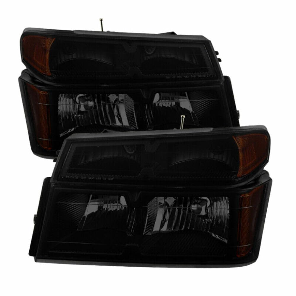 Chevy Colorado Headlight Xtune HD-JH-CCOL04-SET-BSM