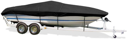 Trailerite Taylor Made Products Semi-Custom Boat Cover for Day Cruiser Boats with Inboard/Outboard Motor, Multiple Sizes and Colors