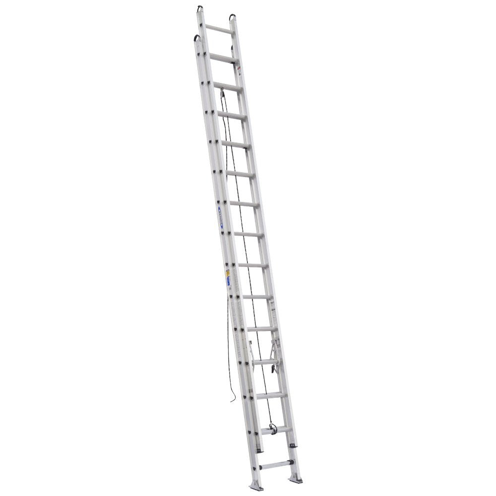 28 ft Werner Extension Ladder, Aluminum, IAA (D528-2)