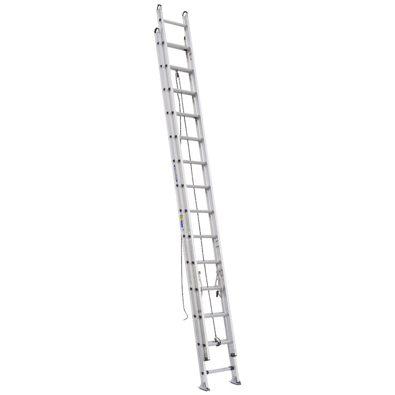 28 ft Werner Extension Ladder, Aluminum, IAA (D528-2)