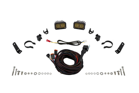 Stage Series Diode Dynamics 2 Inch Roll Bar Chase Light Kit, SSC2 Sport Yellow (Pair)