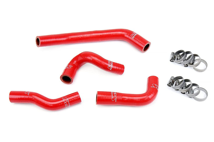 3-ply HPS Red Reinforced Silicone Radiator Coolant Hose Kit 57-1825-RED