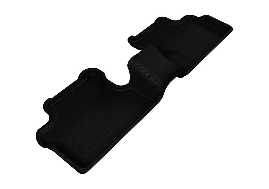 Second Row 3D MAXpider Custom Fit All-Weather Floor Mat for Select Mazda3 Models - Kagu Rubber (Black)