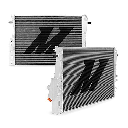 Mishimoto Performance Aluminum Radiator MMRAD-F2D-08V2, Compatible with Ford Powerstroke 6.4L, 2008-2010