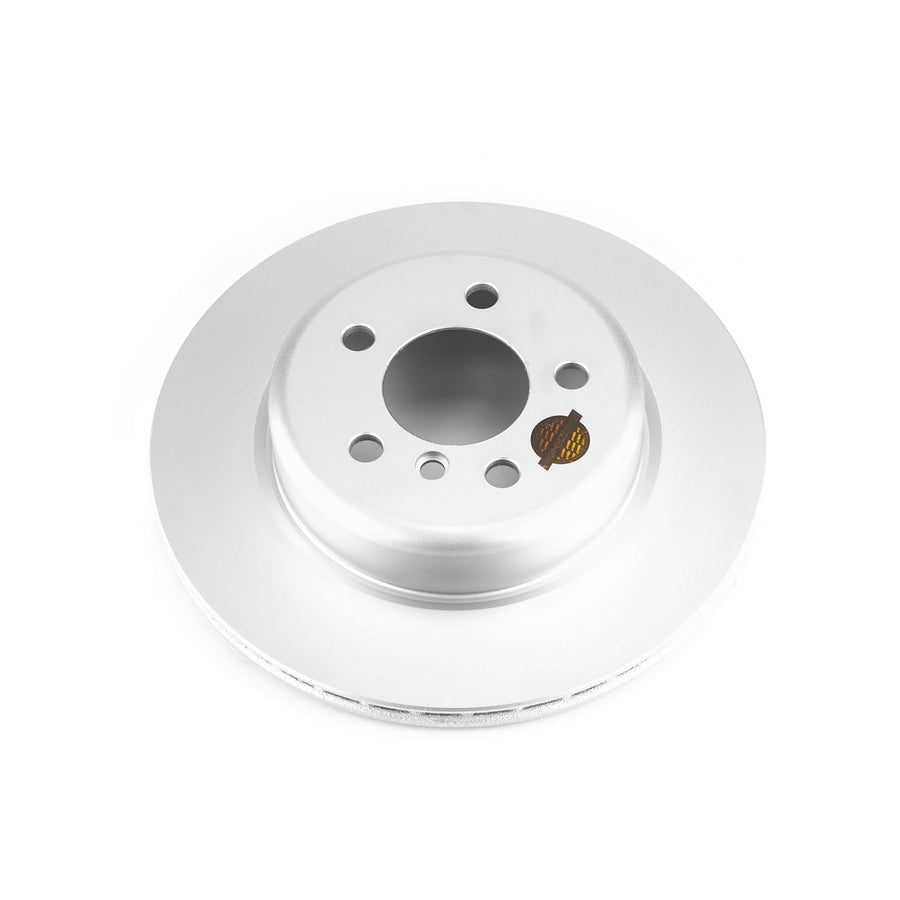Power Stop EBR1235EVC Rear Evolution Coated High Carbon Brake Rotor For BMW 528i, BMW 528i xDrive, BMW 535d, BMW 535d xDrive, BMW 535i, BMW 535i xDrive, BMW ActiveHybrid 5 [Model Specific]