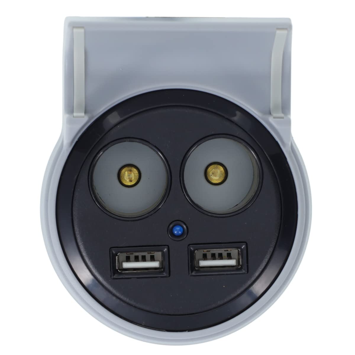 305POWERCUP Wilson 12 Volt 2+2 Power Outlet with Phone Holder