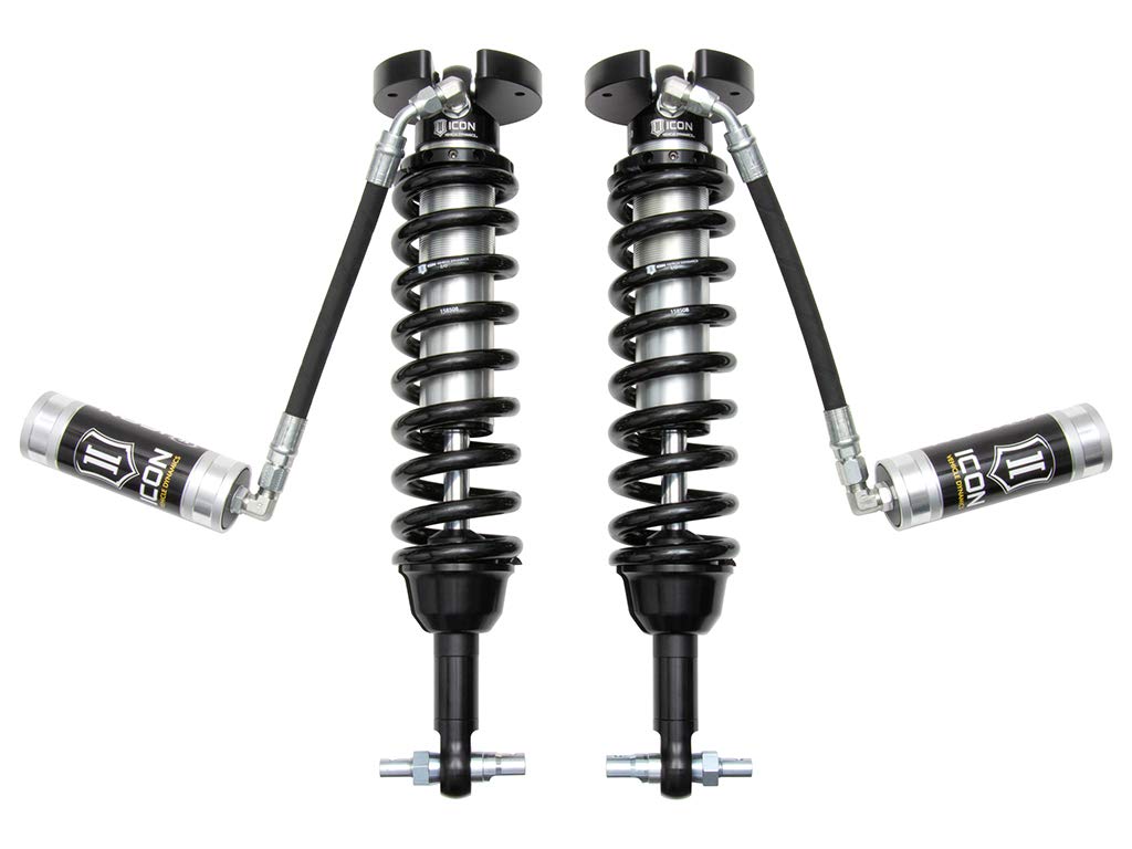 ICON 2.5 VS Extended Travel Remote Reservoir Coilover Kit, Front, 0-3.5" Lift Compatible with 2019-23 GM 1500, 71656