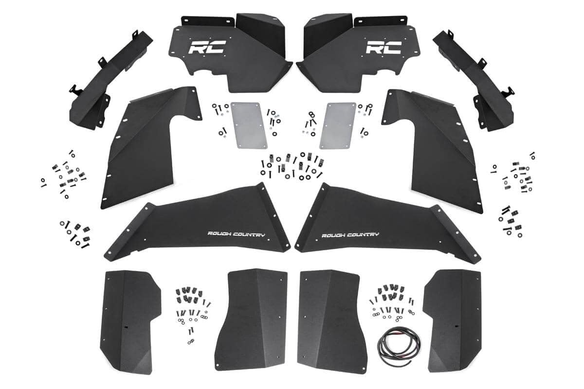 Rough Country Inner Fenders Vertex for 2007-2018 Jeep Wrangler JK - 10511V