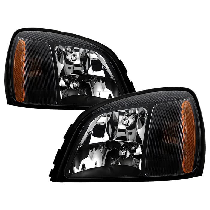Auto Spyder HD-JH-CADDEV00-AM-BK Crystal Headlight