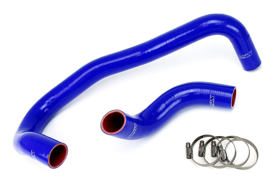 High Temp HPS Reinforced Blue Radiator Coolant Hose Kit, 57-1327R-BLUE