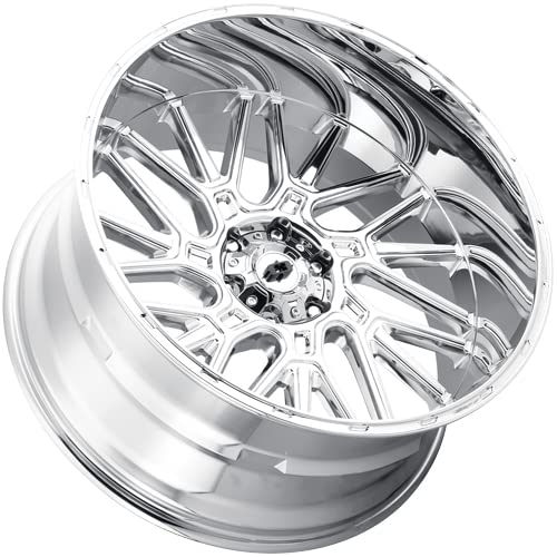404 Brawl Vision 20x9 8x180 +12mm Chrome Wheel Rim 20" Inch