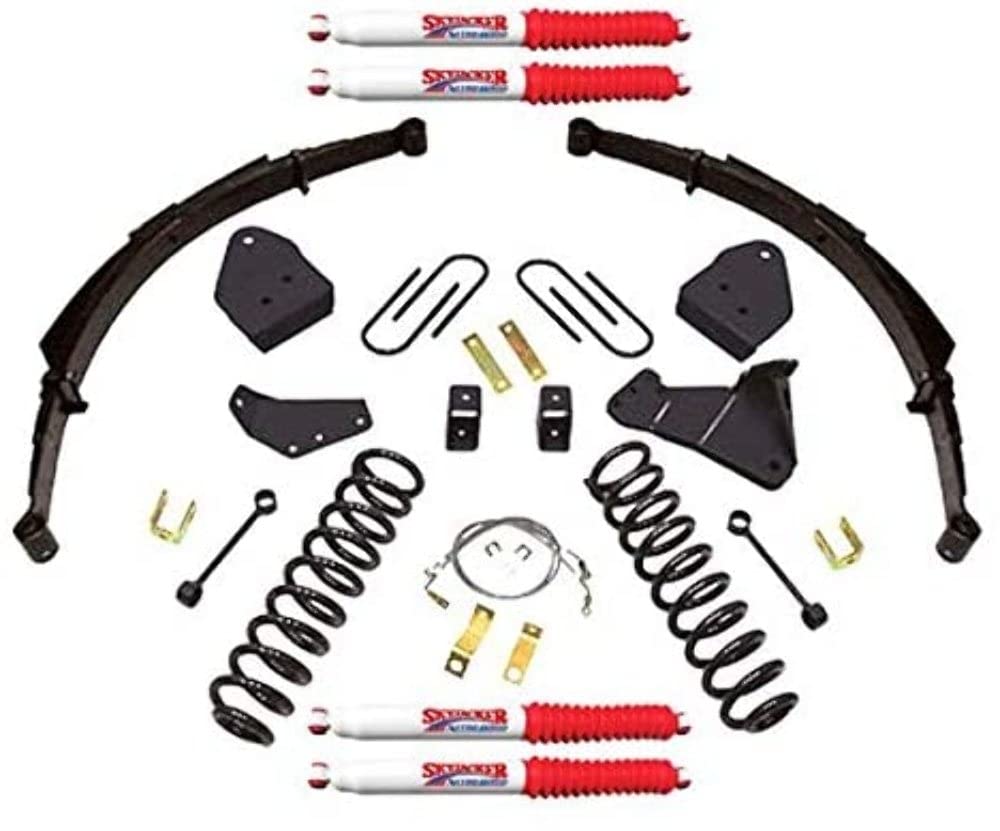 Skyjacker Suspension Lift Kit F8601KSH-N w/Shock Nitro Shocks 6 in. Lift Incl. Front Coil Springs Rear Springs