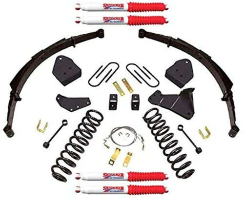 Skyjacker Suspension Lift Kit F8401KS-N w/Shock Nitro Shocks 4 in. Lift Incl. Front Coil Springs Rear Springs