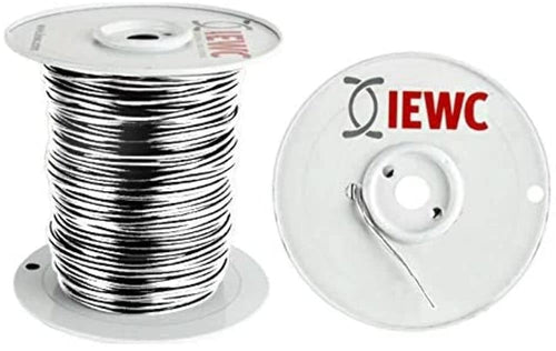 22 Ga Install Bay US GPT All Copper Primary Wire White - Coil of 500 Ft