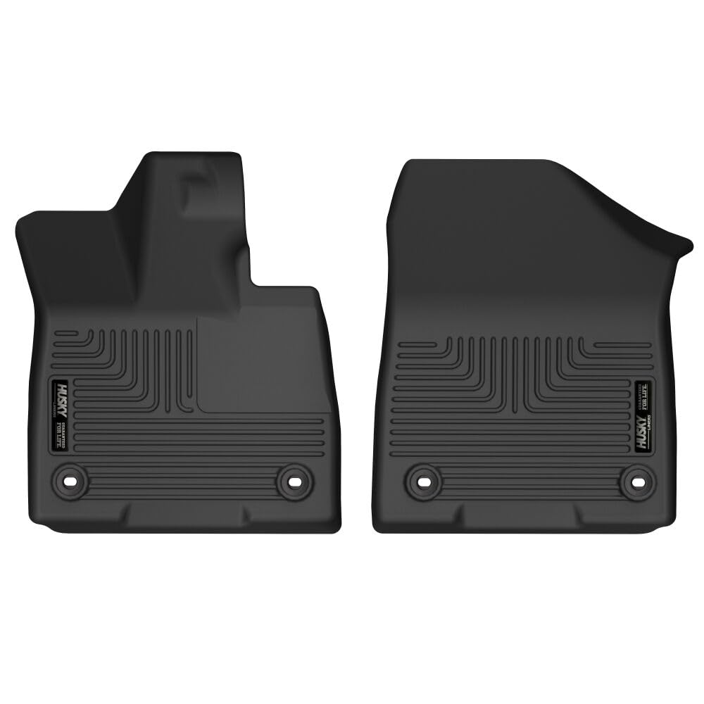 Husky Liners Floor Mats X-act Contour | Fits 2021-2025 Toyota Sienna | Front Row, 2-pc Black - 51861