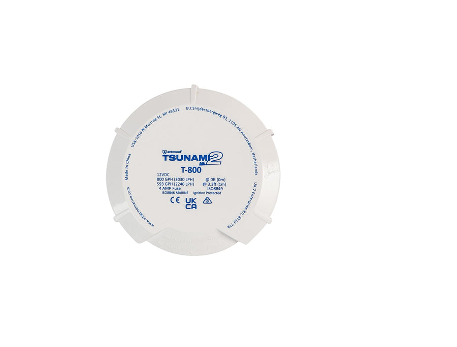 Tsunami MK2 Attwood 800 GPH Replacement Cartridge for Bilge Pump Tsunami