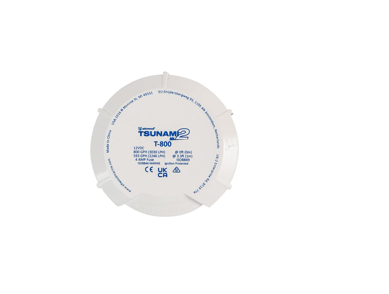 Tsunami MK2 Attwood 800 GPH Replacement Cartridge for Bilge Pump Tsunami