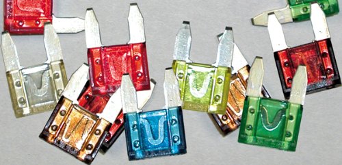 5 AMP Camco Mini-Blade Fuse - Pack of 2 Tan