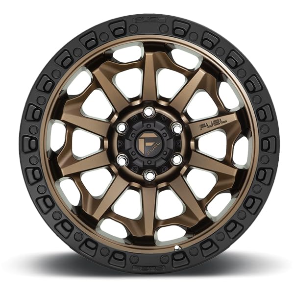 FUEL OFF-ROAD 15X8 COVERT 5X5.5 3.75-19mm MATTE BRONZE BLACK BEAD RING - D69615808537