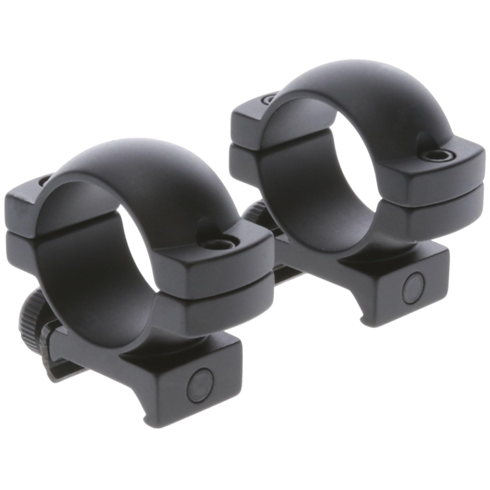 Lightweight TRUGLO Scope Rings | Tactical Hunting Shooting Versatile Durable Aluminum Mounting Accessory for 1" Tube Scope | for Picatinny/Weaver Rails | Medium (2 Screws per Ring)