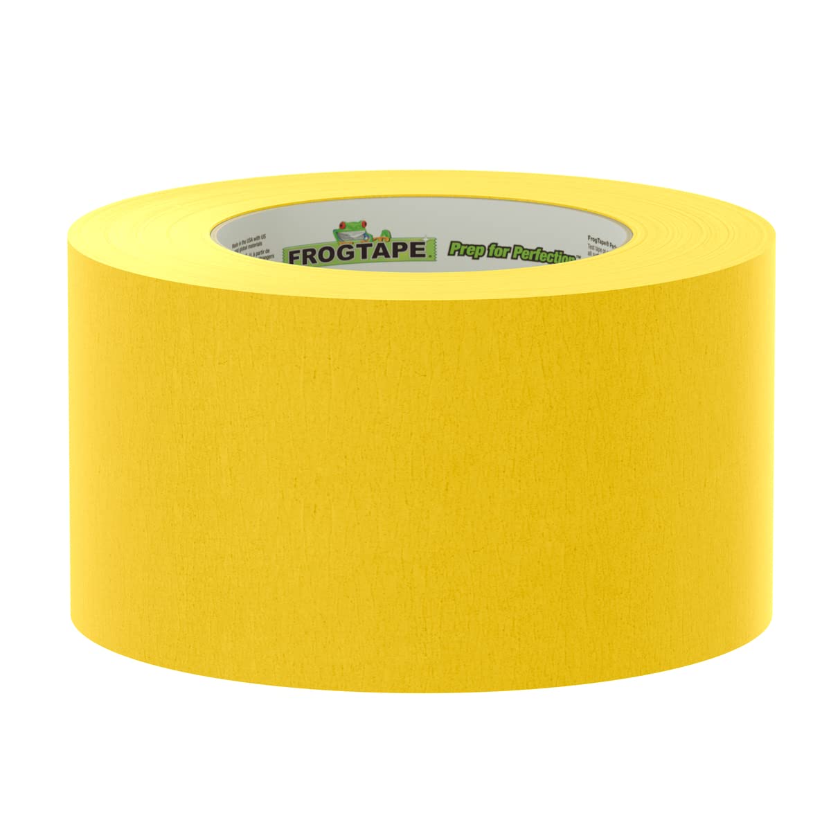 Gold FrogTape 225 Moderate Temperature Performance Grade Masking Tape, Medium-High Adhesion, 72mm x 55m, 2 Rolls per Pack